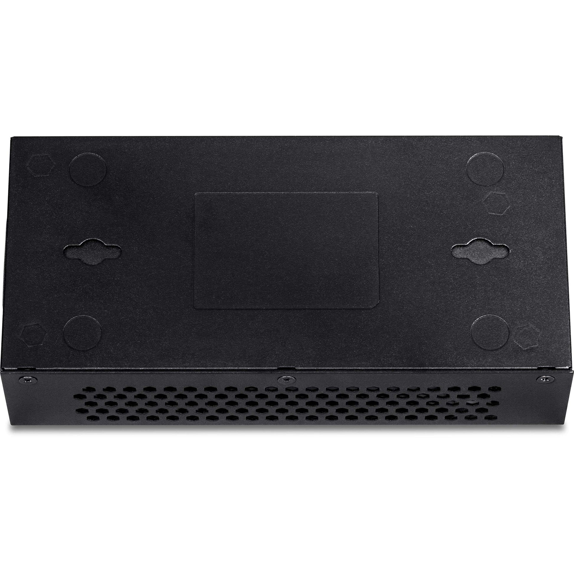 TRENDnet Inyector Gigabit PoE++, Convierte un Puerto no PoE a un Puerto PoE++ Gigabit, PoE (15.4W), PoE+ (30W), o PoE++ (95W), hasta 100m (328 ft), Fuente de alimentación integrada, Negro, TPE-119GI