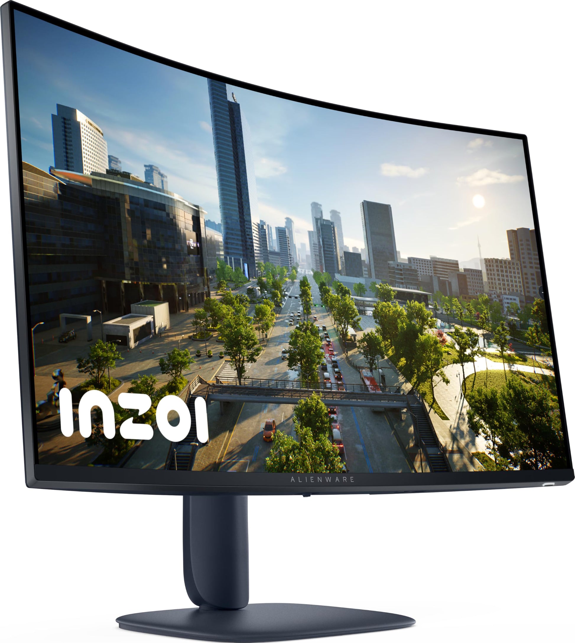 Alienware 32 PC Gaming Monitor – AW3225DM, QHD (2560x1440), 1500R Curvado, 180Hz, VA, 1ms, AMD FreeSync, VESA AdaptiveSync, 95% DCI-P3, HDR400, DisplayPort, 2 HDMI, 3 USB,