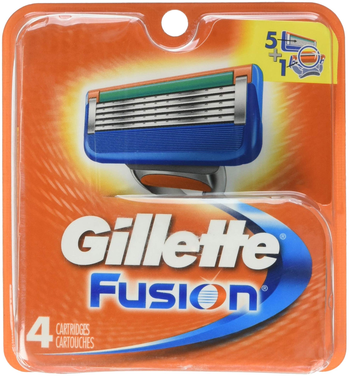 Gillette Fusion - 4 unidades