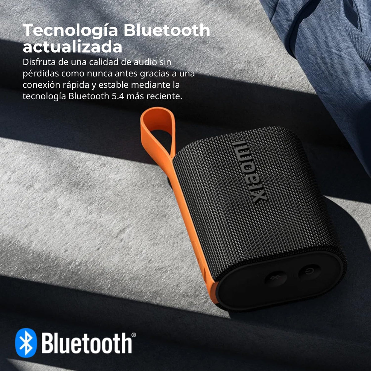 Altavoz Bluetooth Xiaomi Negro Inalámbrico Portátil Impermeable Diseño de Bolsillo Compacto 10 Horas de Autonomía