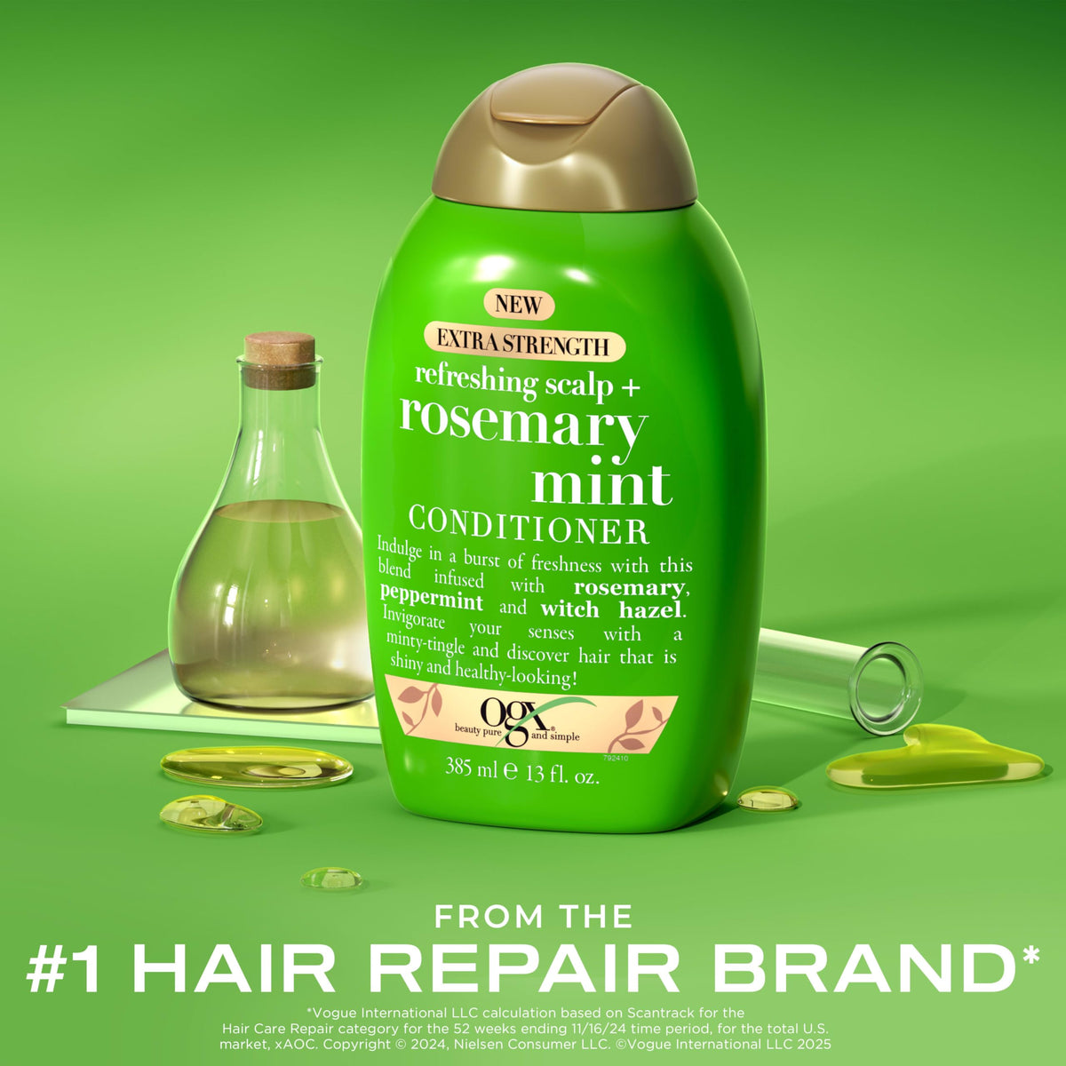 OGX Rosemary Mint XS Conditioner, 384 ml