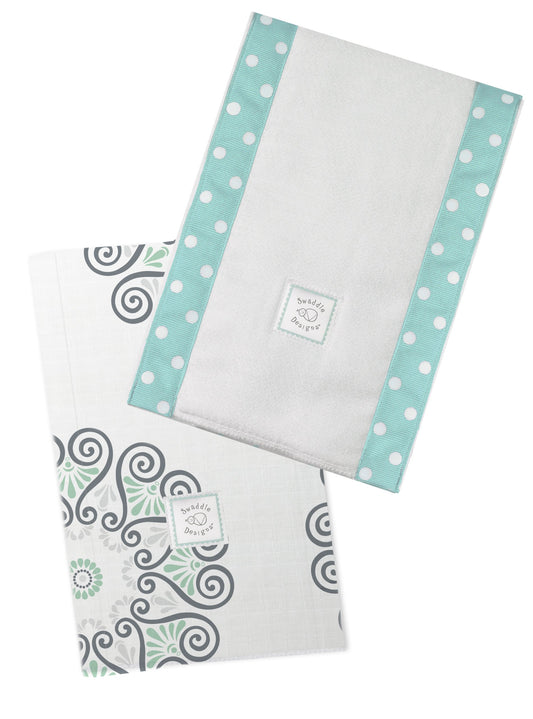 Pañales Baby Burpies SwaddleDesigns SeaCrystal Medallions