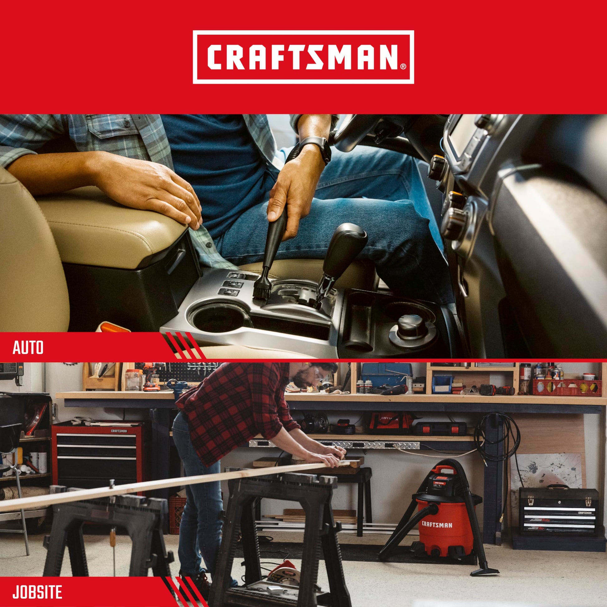 CRAFTSMAN CMXZVBE38668 1-1/4" Kit de 6 Piezas de microlimpieza para aspiradora húmeda y Seca, Accesorios de aspiradora de Grado Industrial para Limpieza intrincada y Detallada, se Adapta a 1-1/4