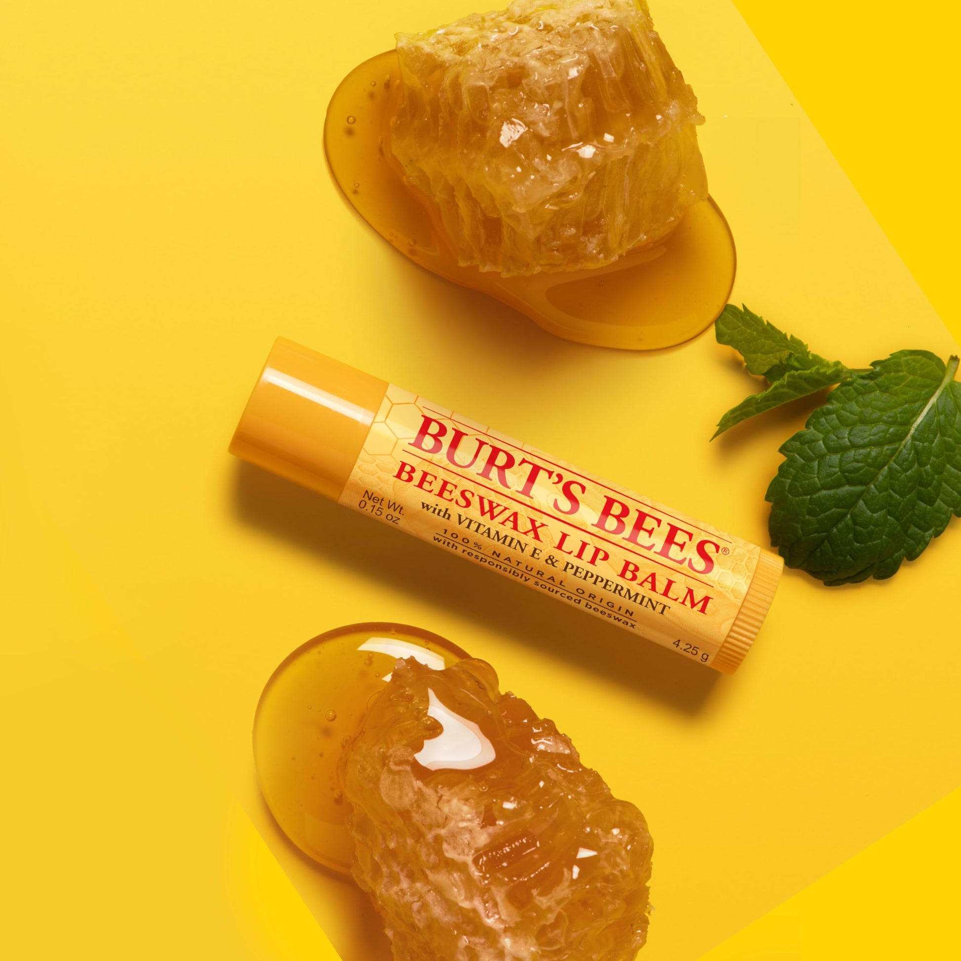 Burt's Bees Lip Balm Spring Gifts, Nourishing Lip Care for All Day Hydration, Balm Bouquet Set - Beeswax, Vanilla Bean, Cucumber Mint & Coconut and Pear, 4 Pack (Packaging May Vary)