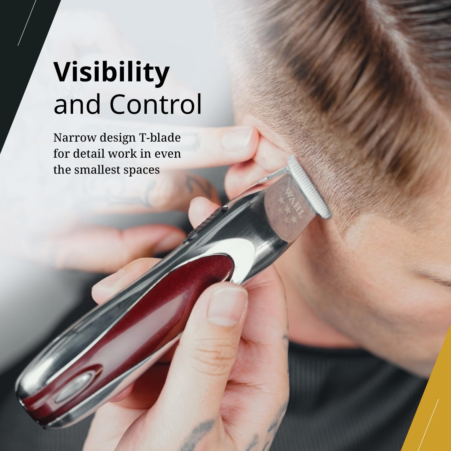 Wahl Professional Align Trimmer, Recortadora de Cabello Inalámbrica con Cuchilla de Acero Inoxidable, 1 Unidad, Modelo 08172