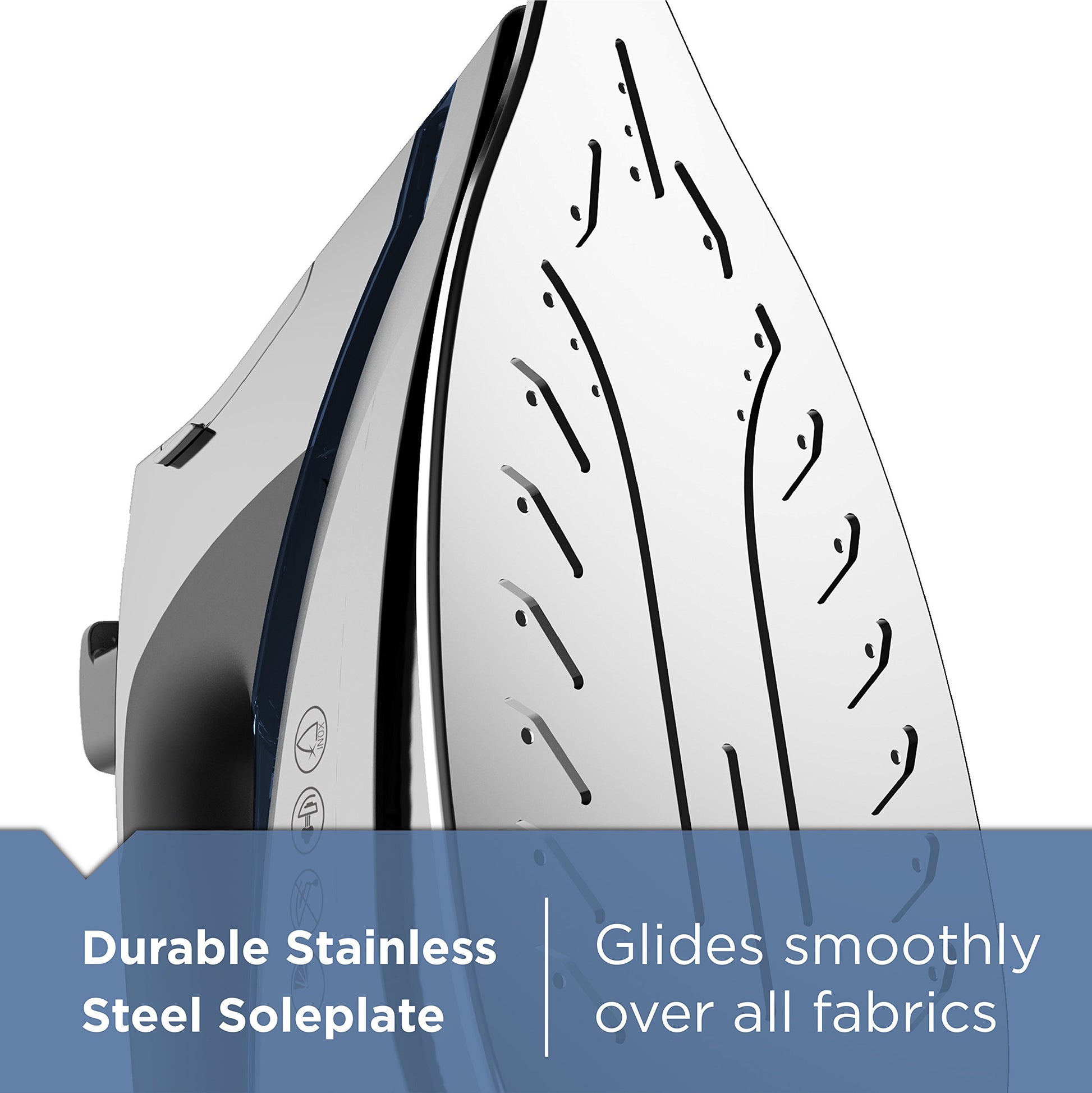 BLACK+DECKER Plancha Allure, Allure Iron, Azul, 1