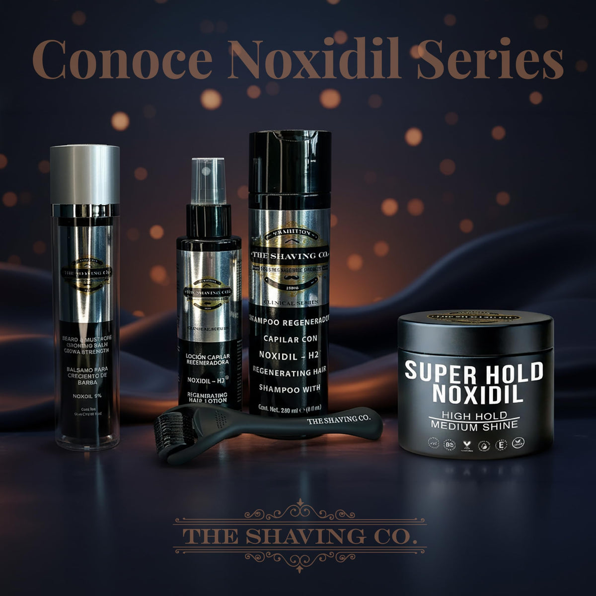 Loción Regeneración Capilar The Shaving Co Noxidil H2 para Crecimiento de Cabello Unisex