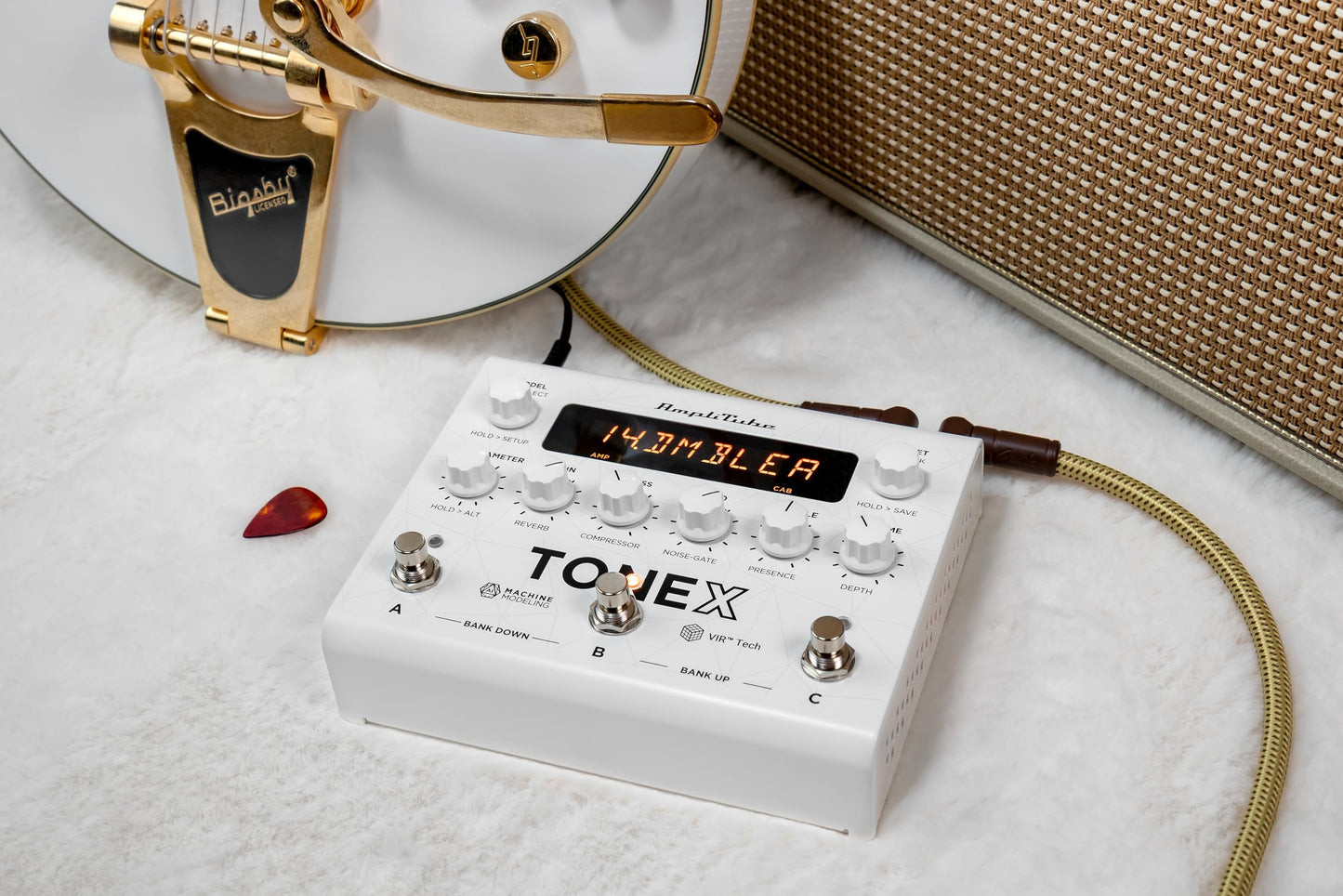 IK Multimedia TONEX Pedal Edición Limitada AI Machine Learning Pedal multi efectos: modelo de tono cualquier amplificador de guitarra eléctrica, pedal de guitarra, pedal de distorsión, pedal de