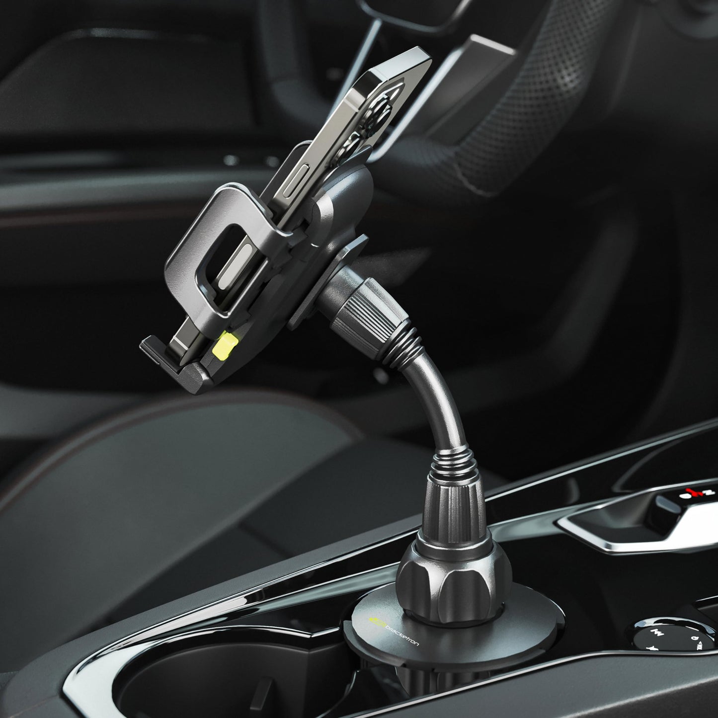 Bracketron - Soporte Universal para Coche TekGrip, Compatible con iPhone X 8 Plus 7 SE 6S 6 5S 5 Samsung Galaxy S9 S8 S7 S6 S5 Note Google Pixel 2 XL LG Nexus Sony Nokia BT1-661-2, Negro