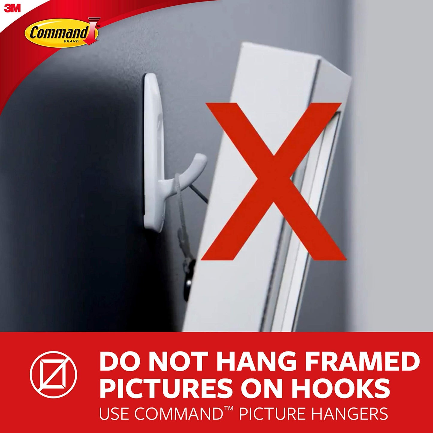 Command – Gancho, 3 Hooks, Outdoor - Metallic Bronze