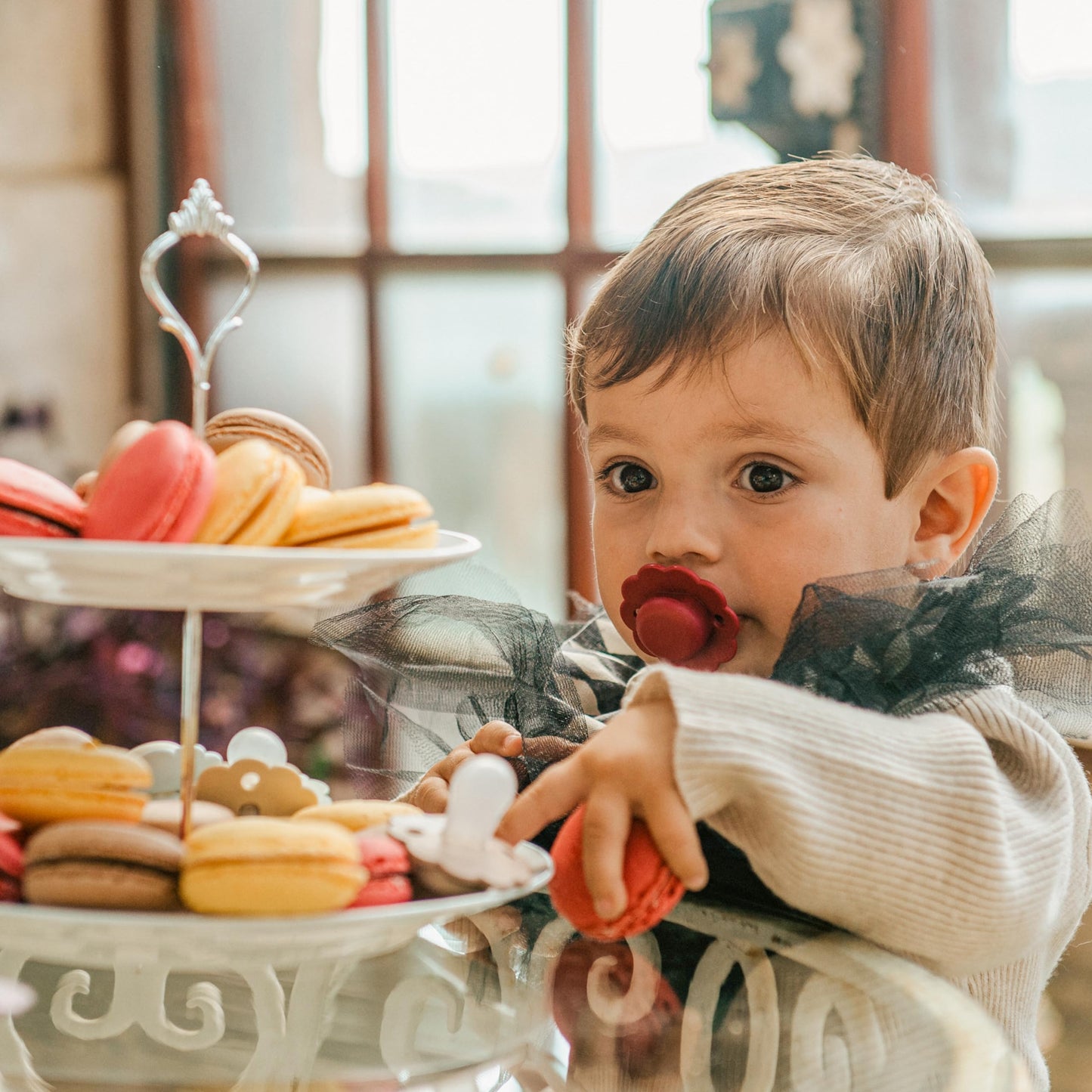 Chupete Silicona Suavinex Magenta 6-18 Meses