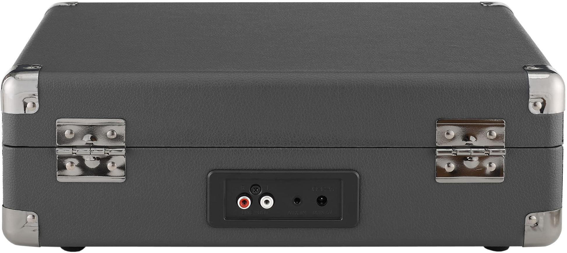 Crosley CR8005F-SG Cruiser Plus Vintage 3-Speed Bluetooth in/out Suitcase Turntable, Slate
