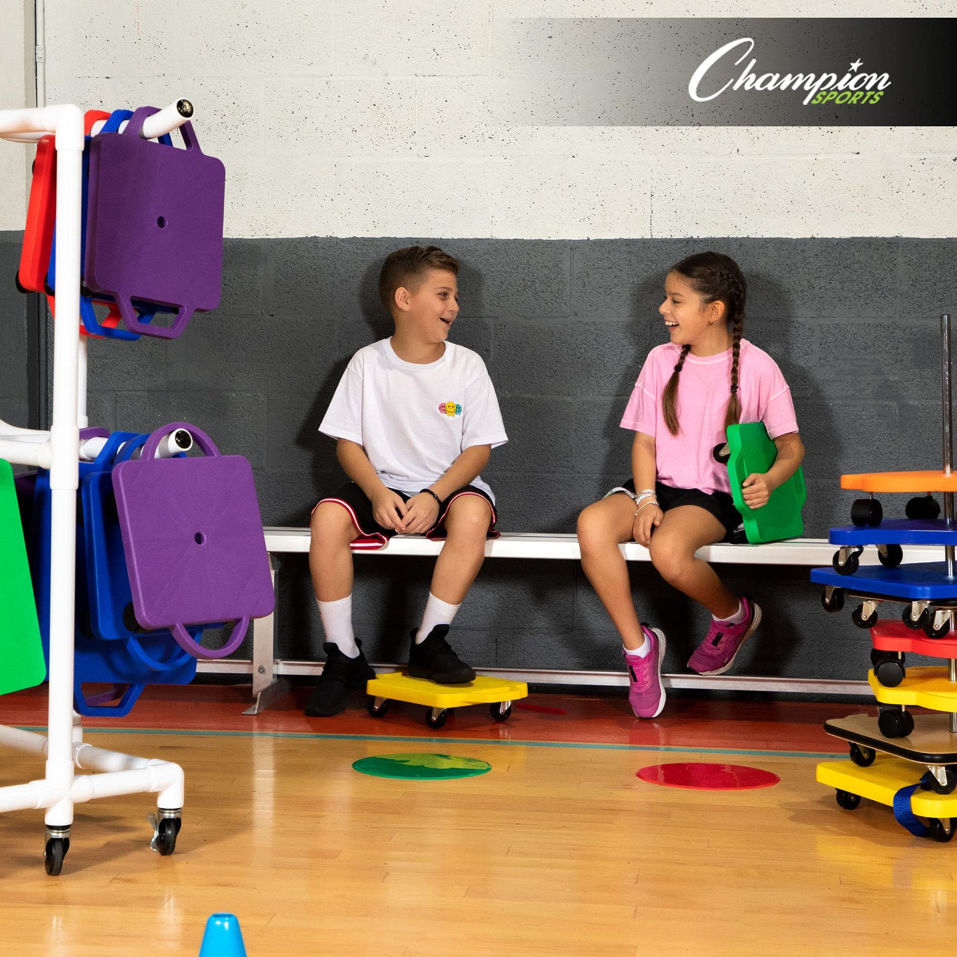 Champion Sports Standard Patineta con Asas, en Diferentes Colores