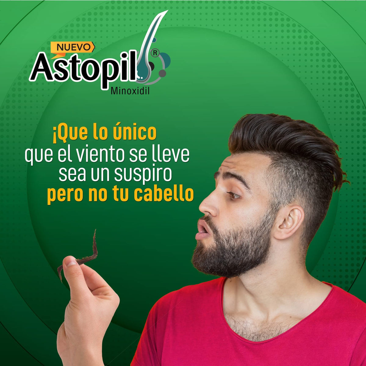 Espuma Minoxidil 5% Advaita Astopil Blanca sin Aroma Unisex 2 Pack