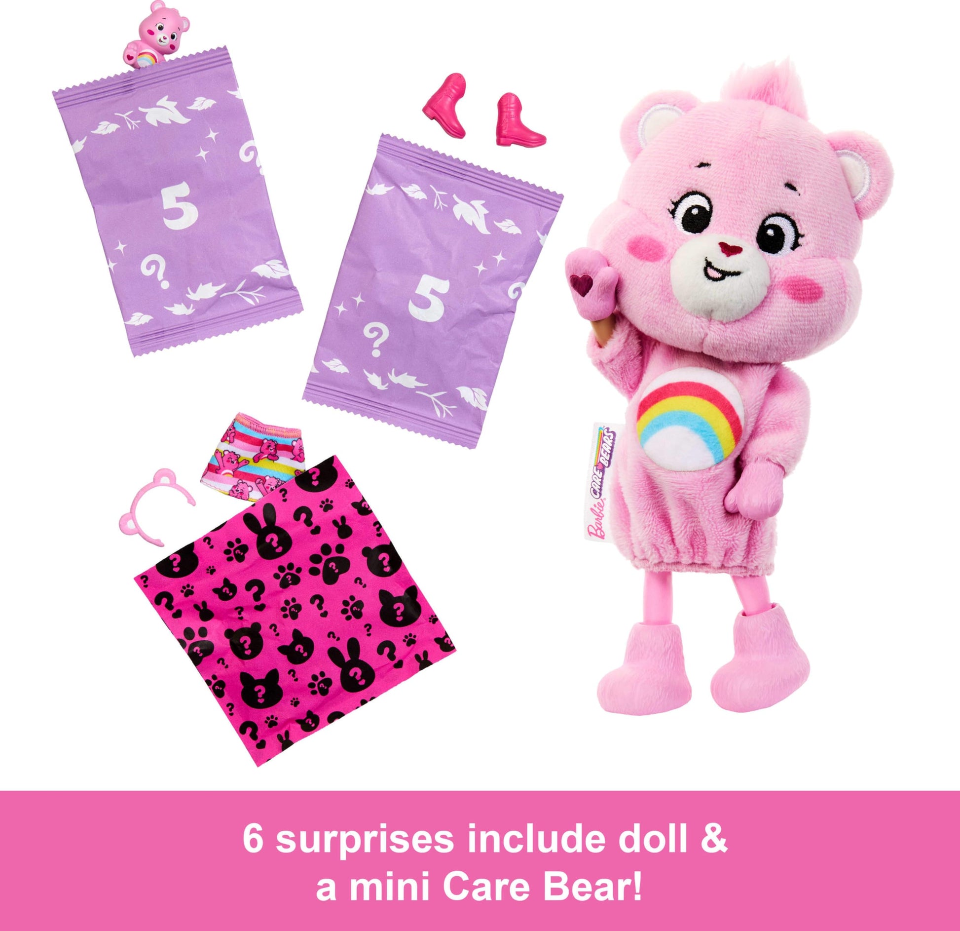Barbie Surtido Sorpresa Cutie Reveal Muñeca Chelsea Ositos Cariñositos Sorpresa para niñas de 3 años en adelante