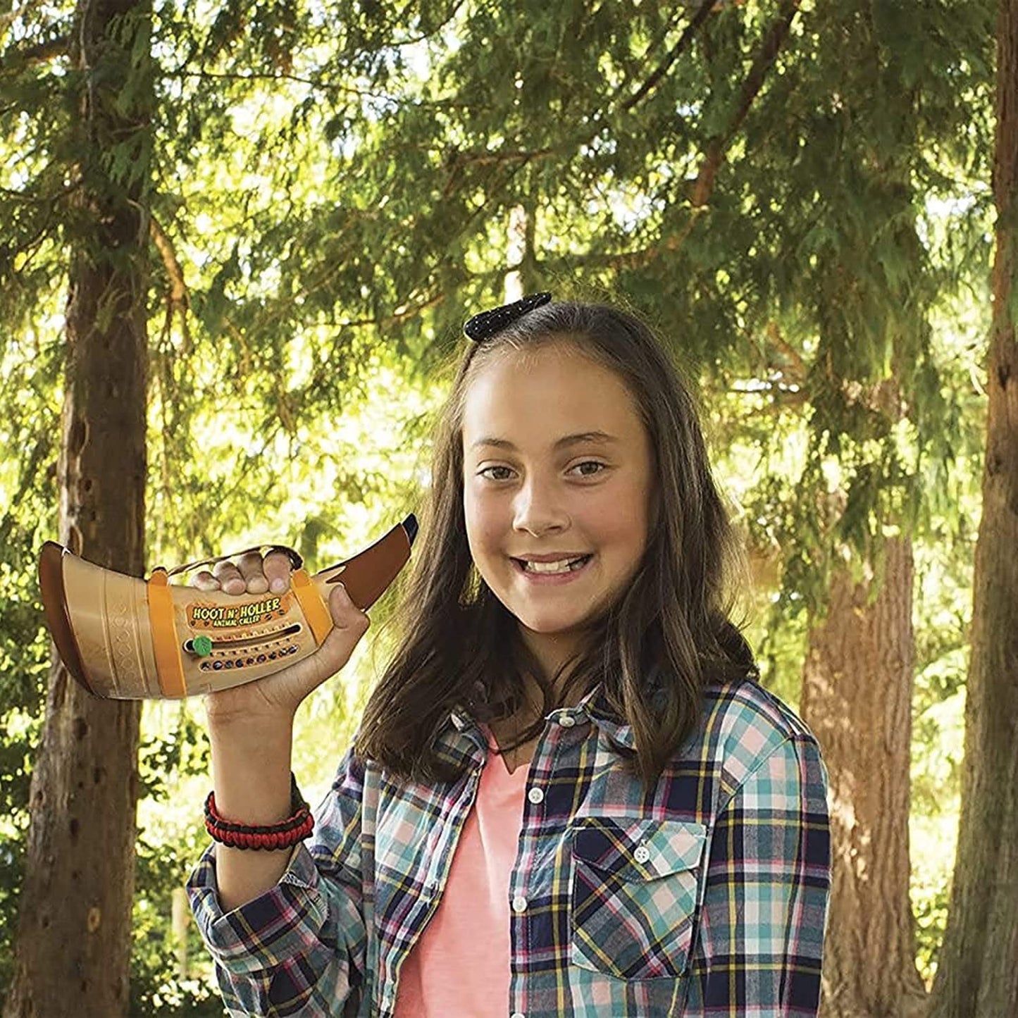 Cuerno de Juguete Toysmith Outdoor Discovery Llamada de Animales Hoot-N-Hollar para Niños y Niñas