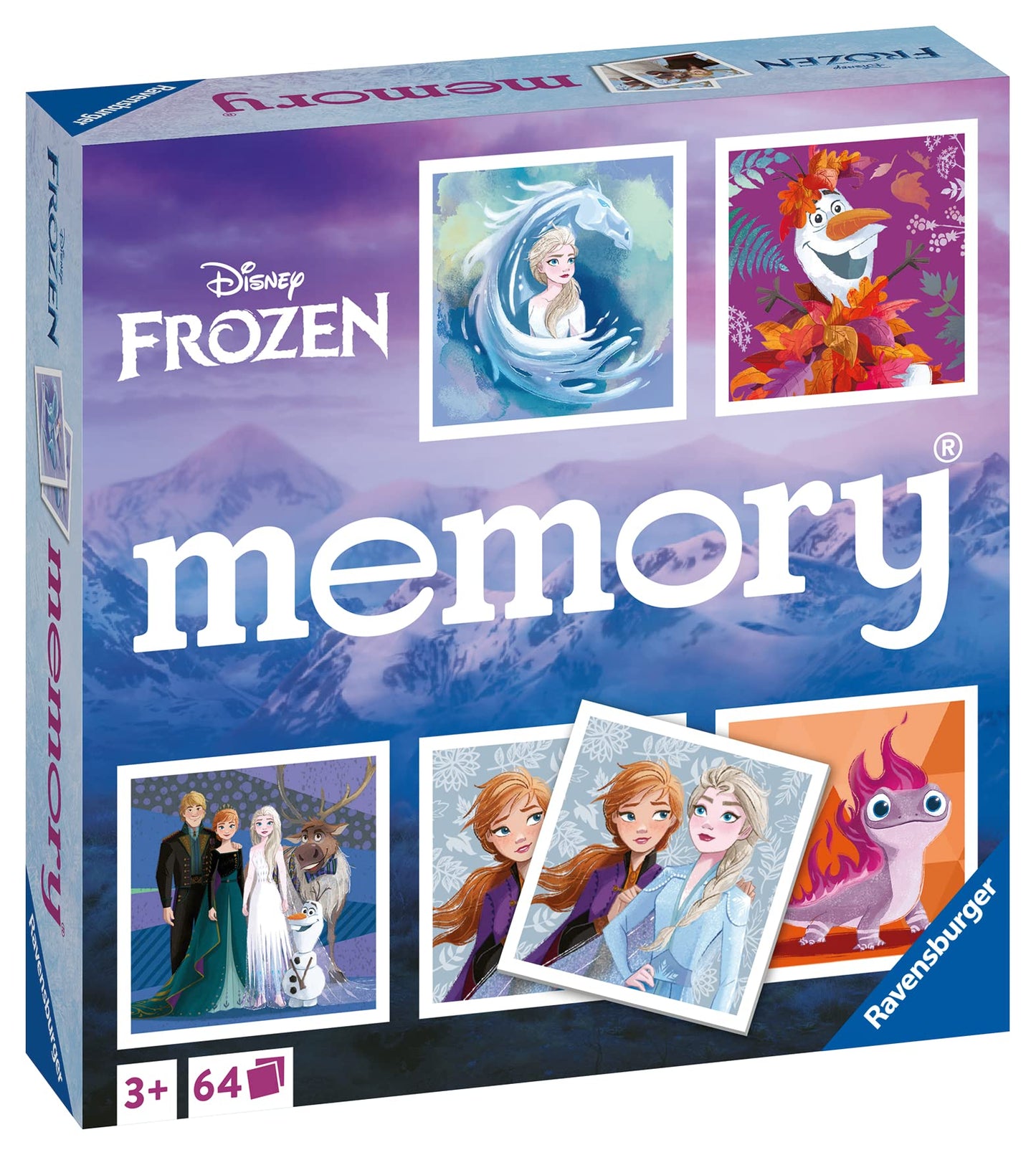 Juego de Memoria Ravensburger Disney Frozen para Niños a Partir de 3 Años