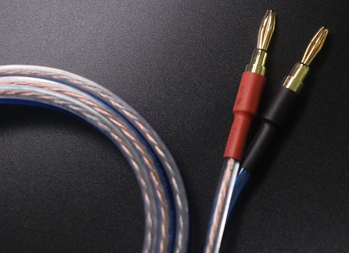 Cable de Altavoz OFC KK YB-ZB 5 m Alta Fidelidad Enchufe Pala a Banana