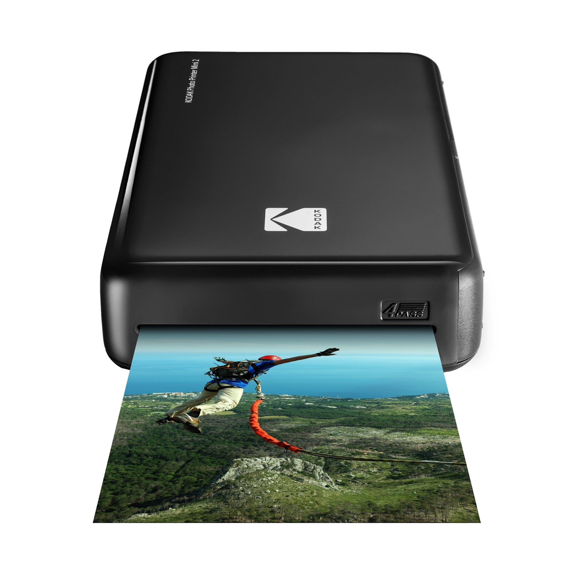 KODAK Impresora fotográfica instantánea portátil inalámbrica HD, impresión de Fotos de Redes sociales, impresión a Todo Color de Alta Calidad. Compatible con Dispositivos iOS y Android (Negro)