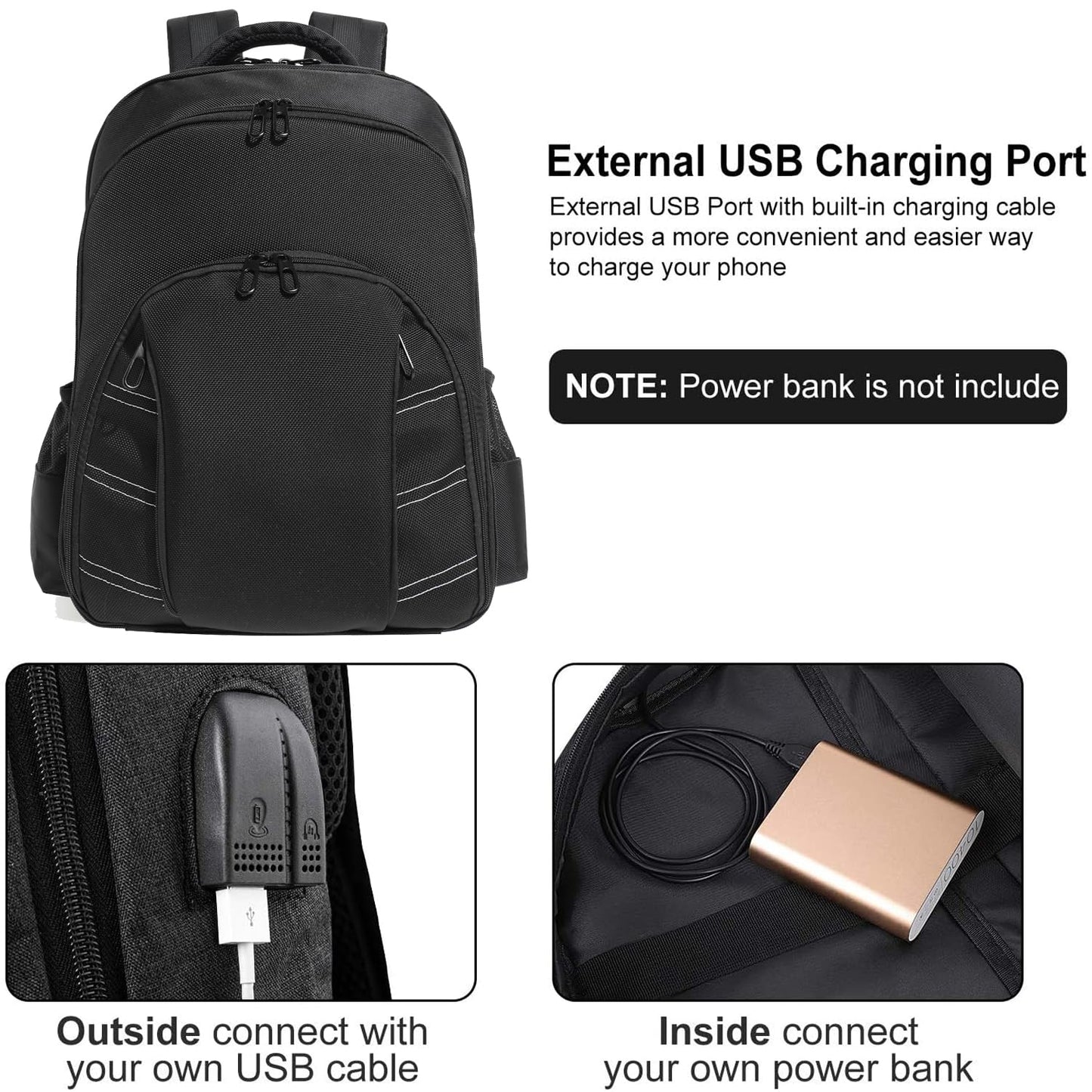 Mochila de Peluquería Organizador Grande para Maquillaje y Cortadoras