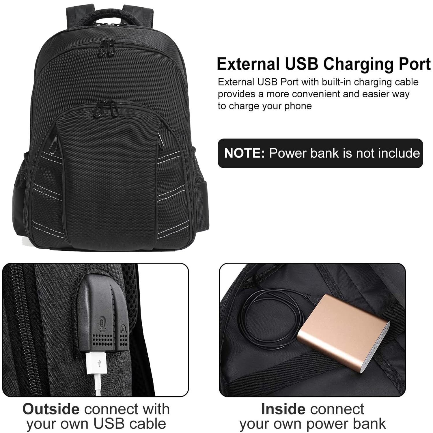 Mochila de Peluquería Organizador Grande para Maquillaje y Cortadoras