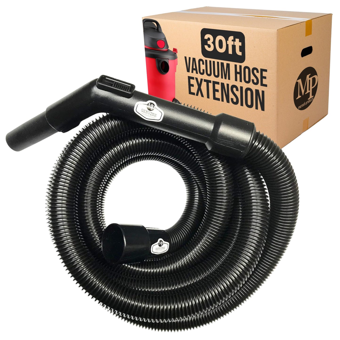 Repuesto de Manguera MP Maresh Products Negro Compatible para Aspiradora Comercial Resistente con Diseño a Prueba de Golpes