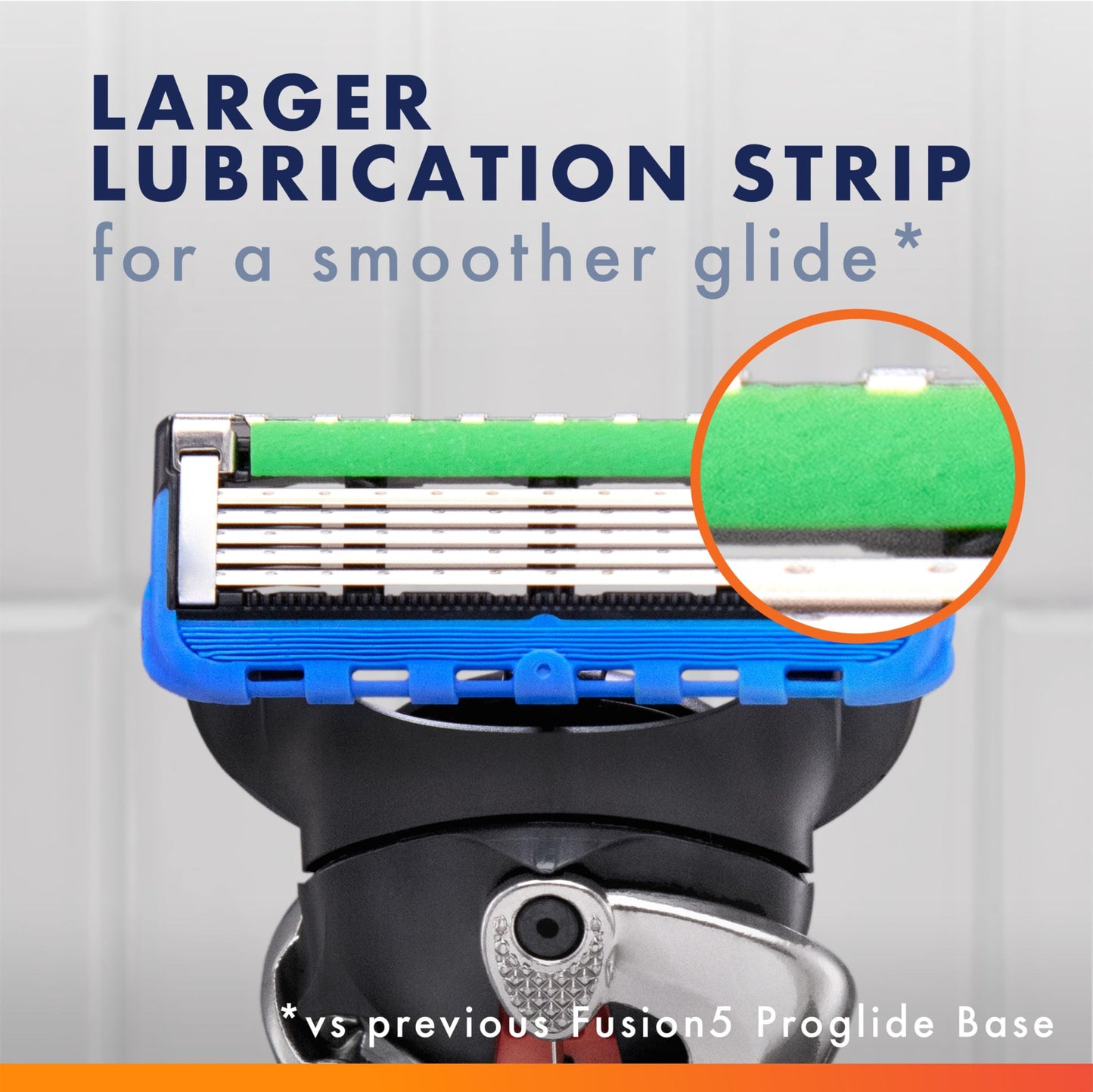 Gillette Fusion ProGlide - Cuchilla de afeitar para hombre, 1 Mango de la maquinilla de afeitar 4 Recambios, 1 Razor Handle + 4 Refills