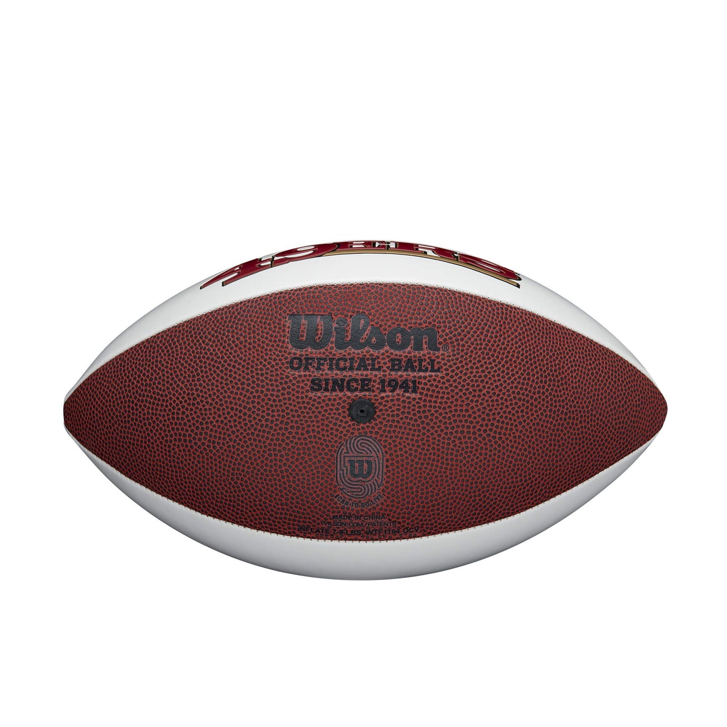 Fútbol Americano Wilson NFL Live San Francisco 49ers Tamaño Oficial