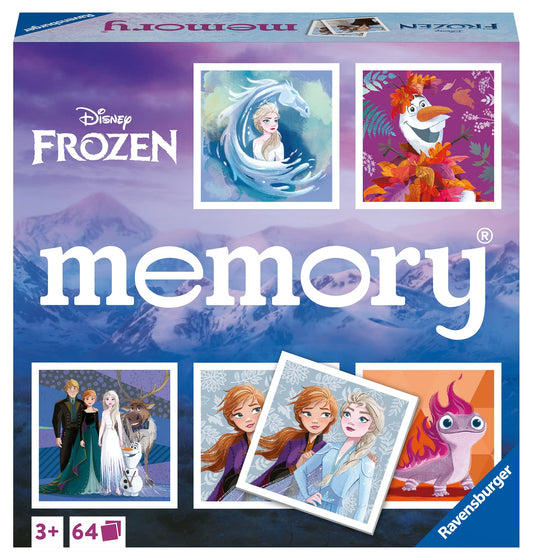 Juego de Memoria Ravensburger Disney Frozen para Niños a Partir de 3 Años
