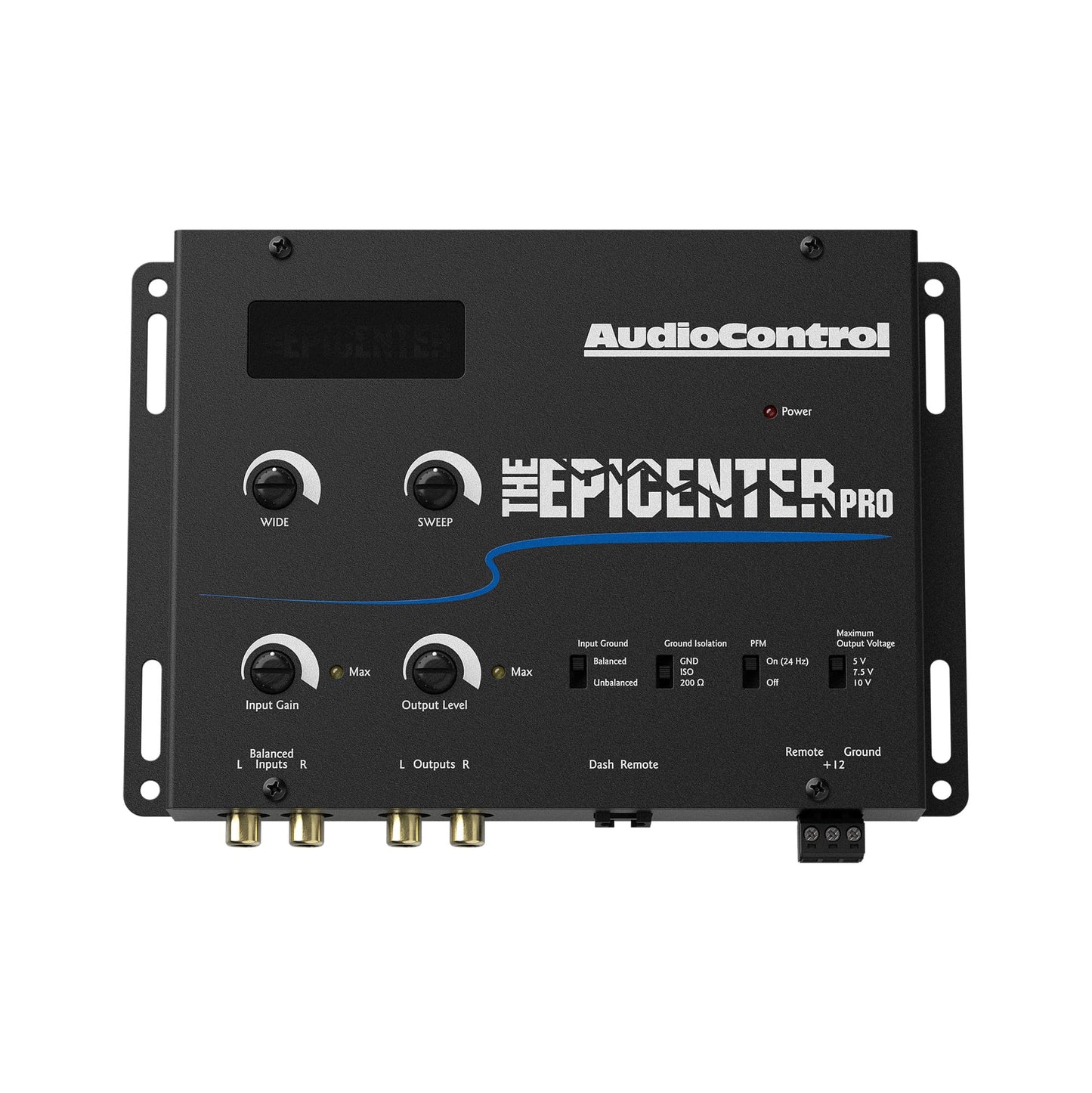 AudioControl El procesador de restauración de graves digitales EPICENTER PRO y controlador de línea, potenciador de graves para audio de coche con mando a distancia de control dual ACR-4