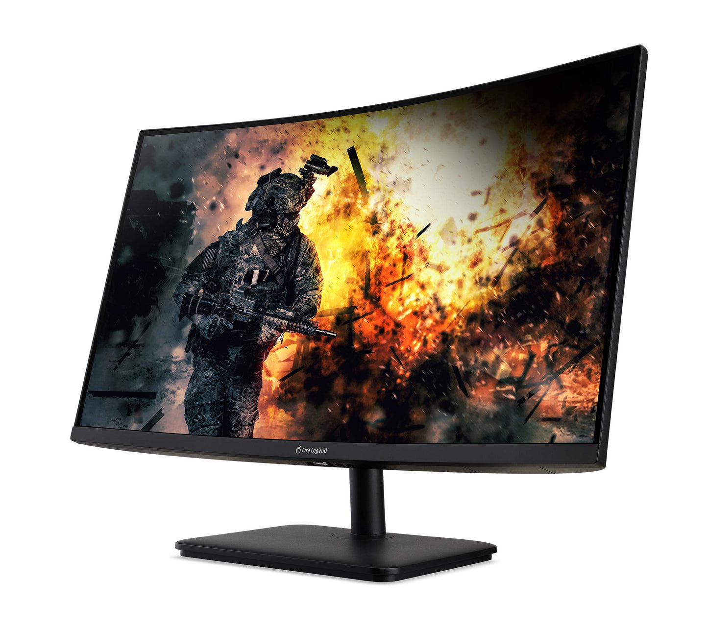 Monitor para Juegos AOPEN by Acer Negro 27" Curvo Full HD con Tecnología AMD FreeSync