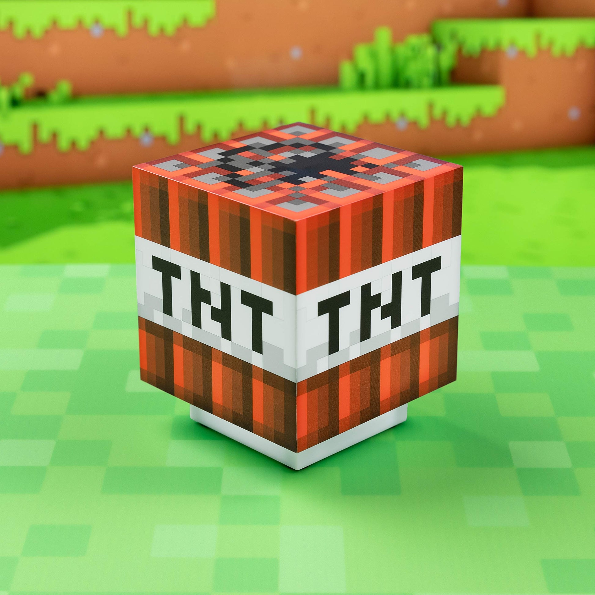 Lámpara Paladone Minecraft TNT roja con Sonidos Decorativa para Gamers