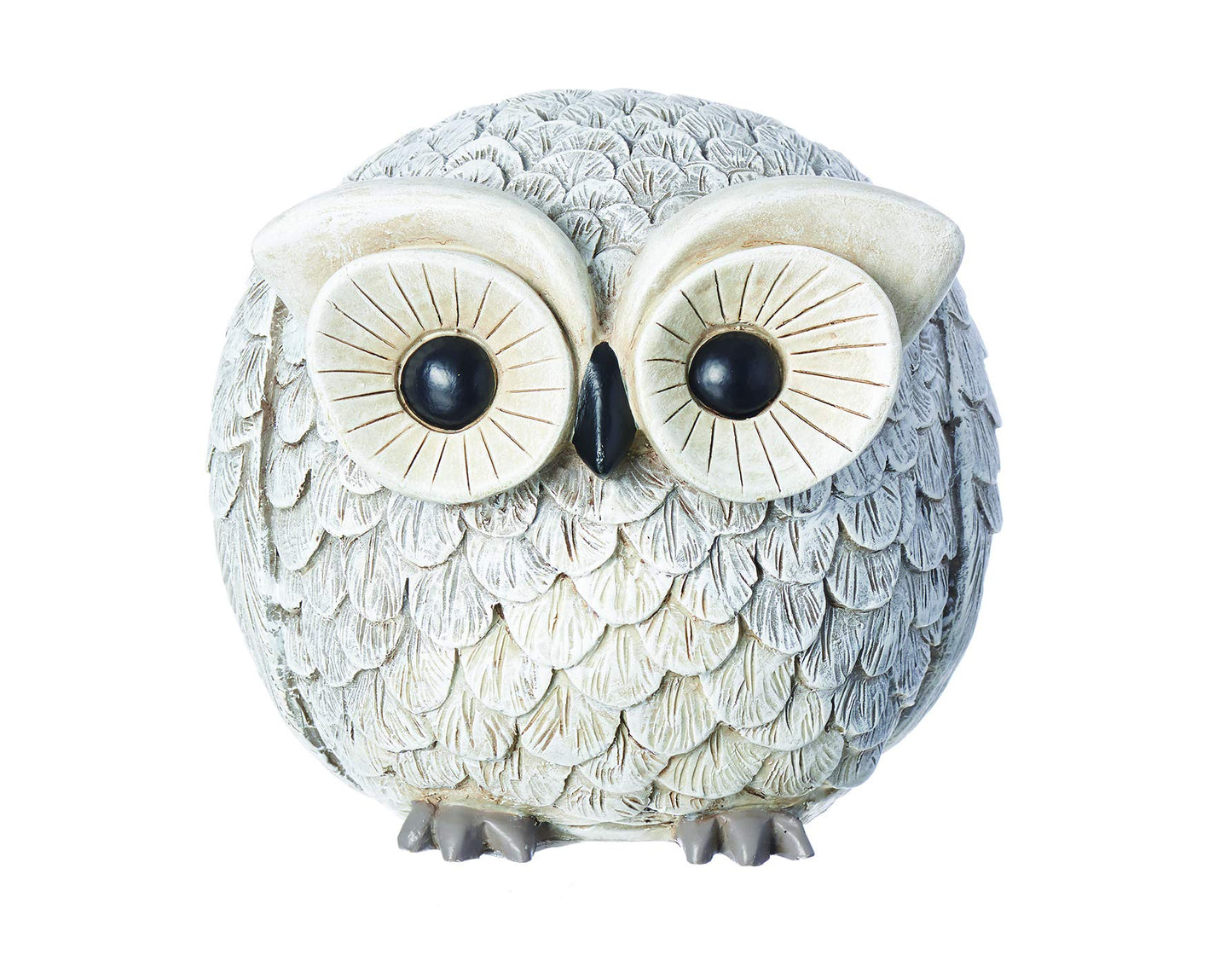 Roman Owl Altavoz Bluetooth, 6.75 Pulgadas, Gris Claro