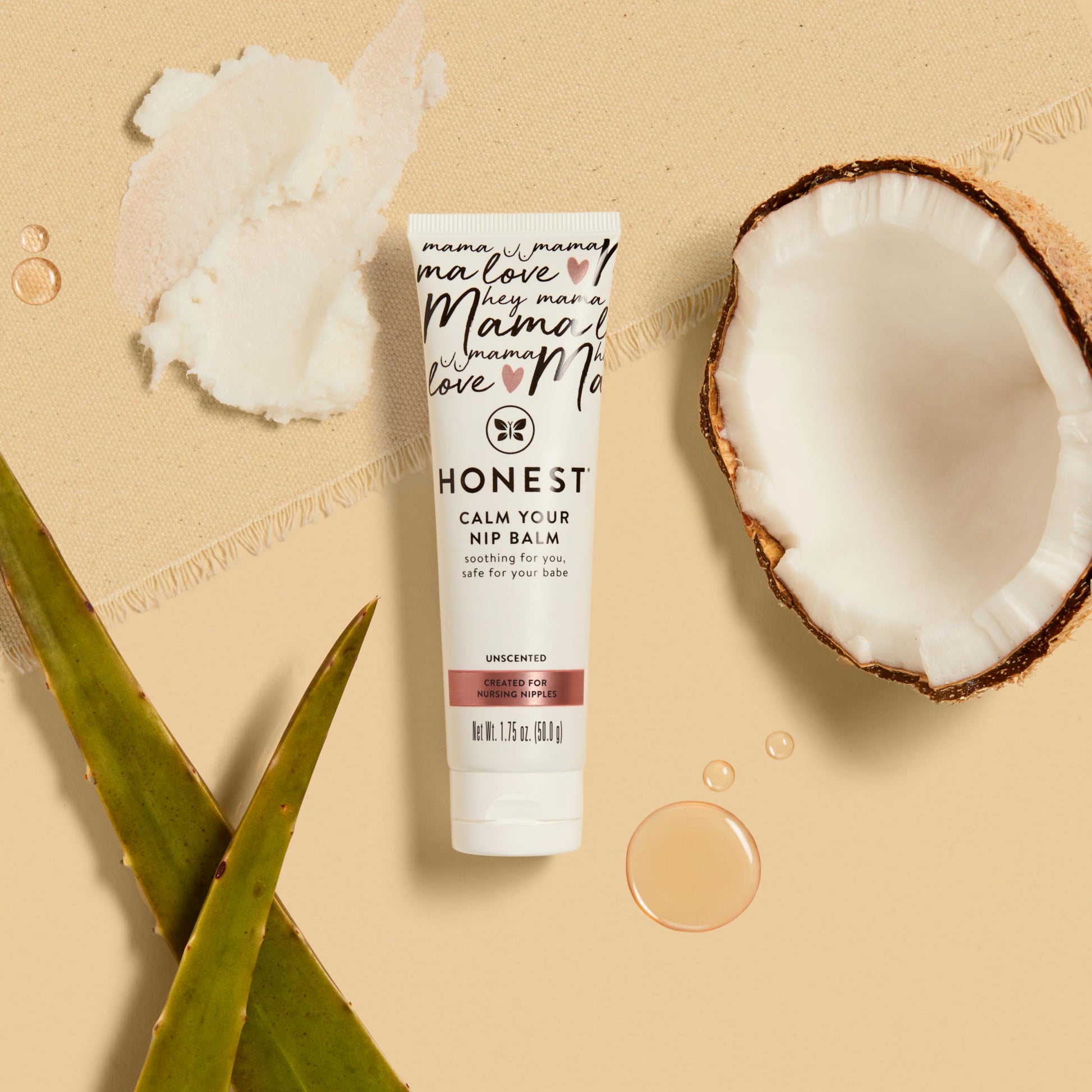 Bálsamo para Pezones Honest Company Mama Care 1.75 Onzas Líquidas