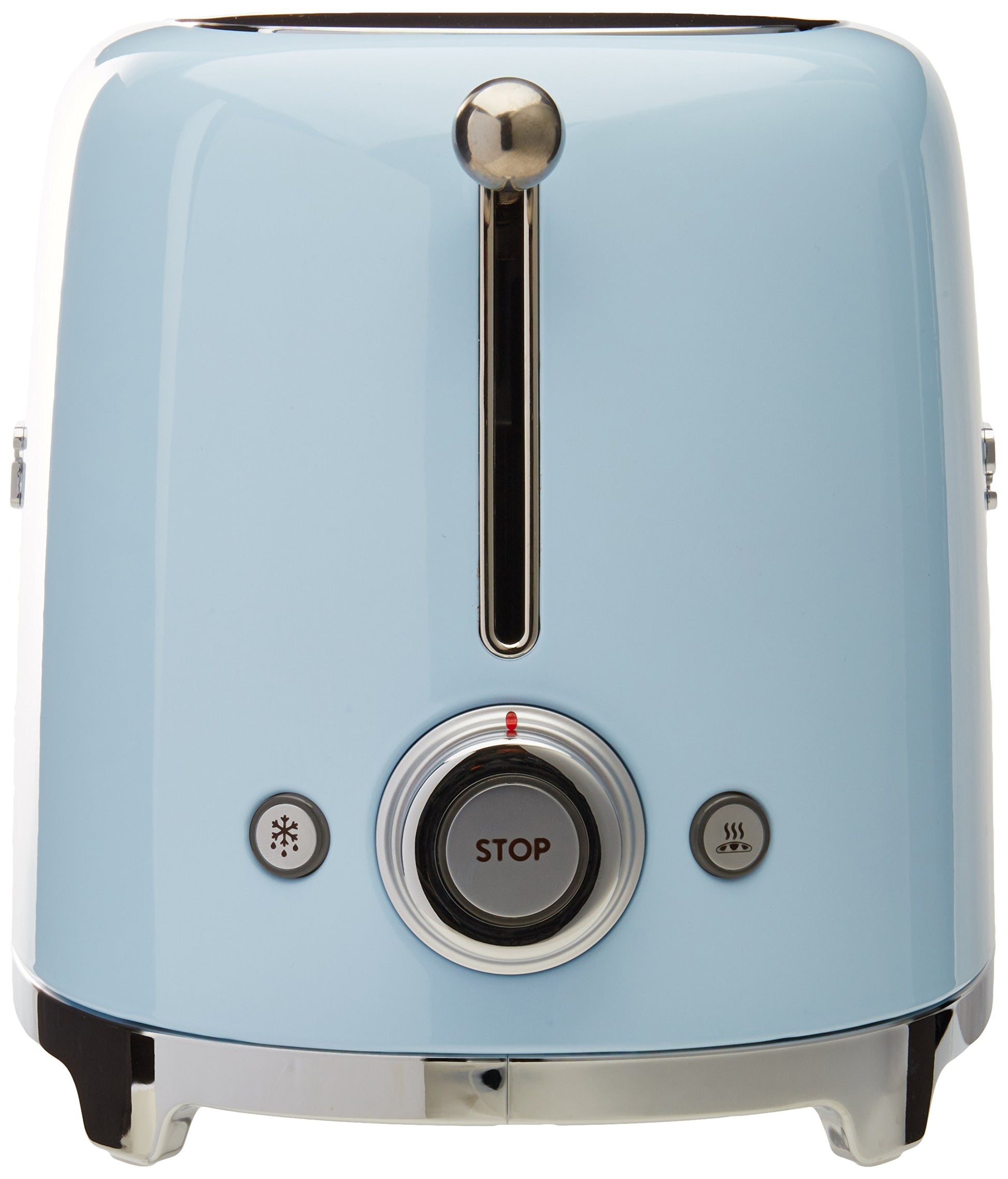 Smeg TSF02PBUS Tostadora 4 rebanadas, Color Azul Pastel