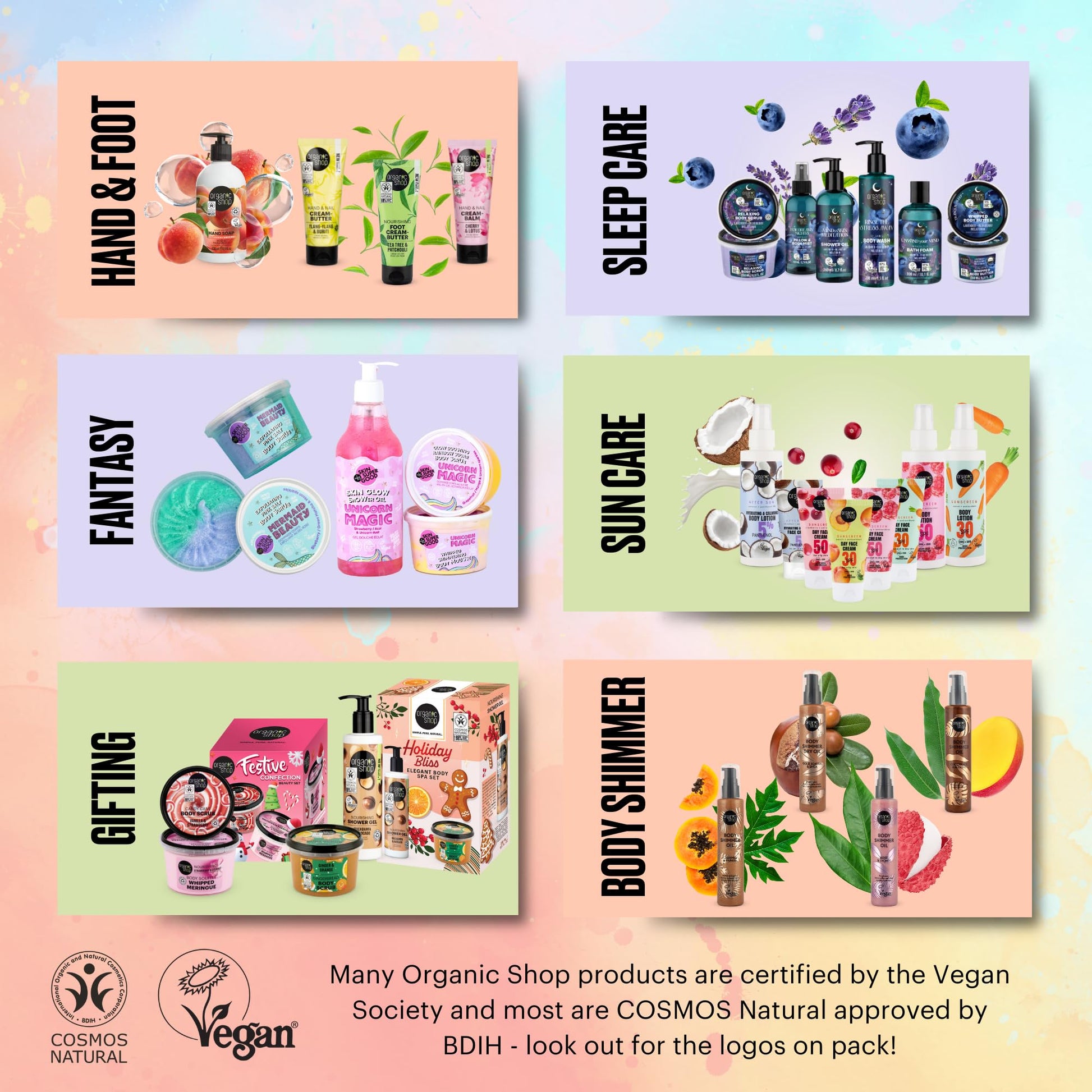 Exfoliante Corporal Orgánico Organic Shop Coco y Azúcar Hidratante