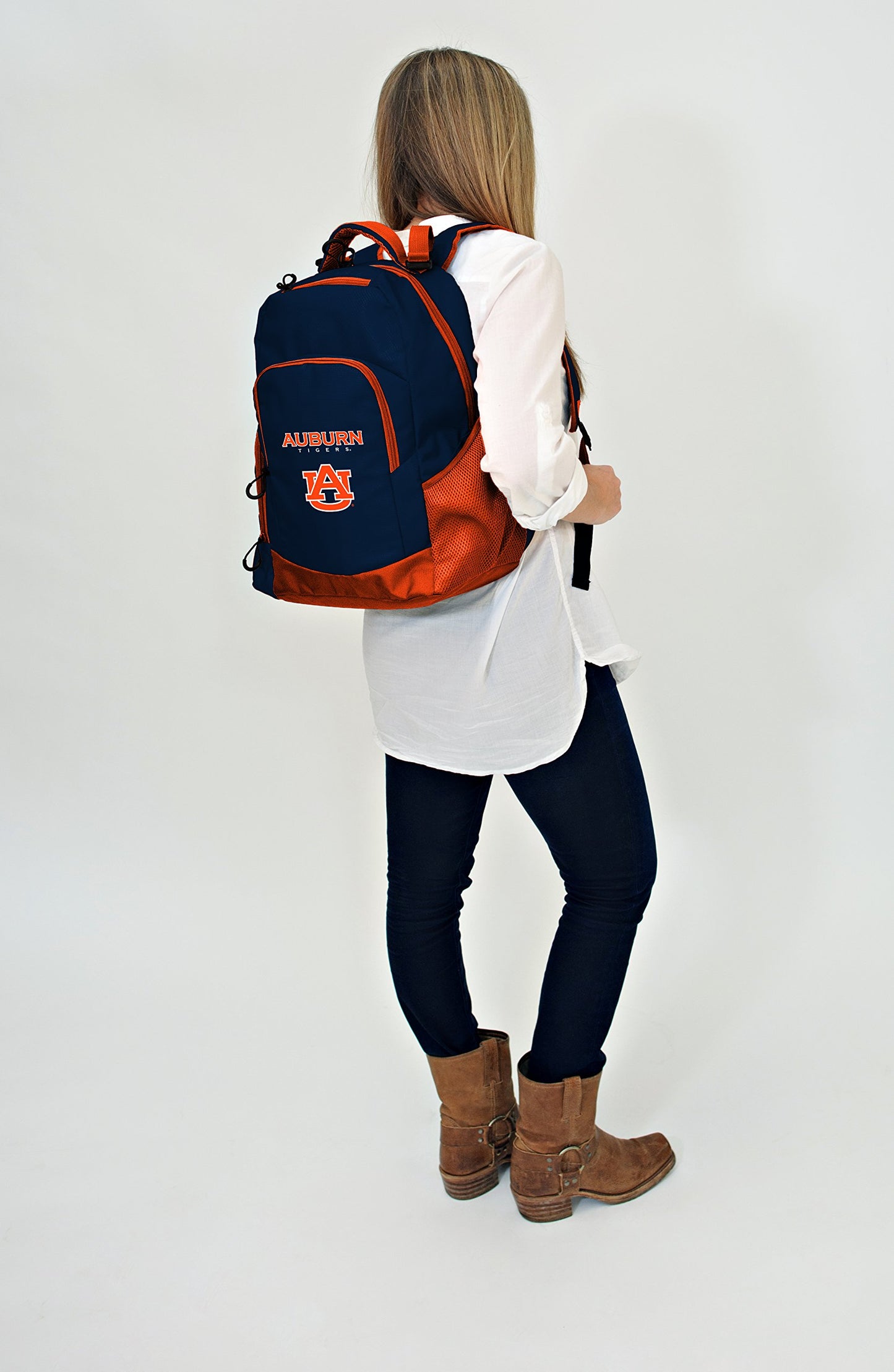Mochila para pañales Lil Fan Colección, tigres Auburn