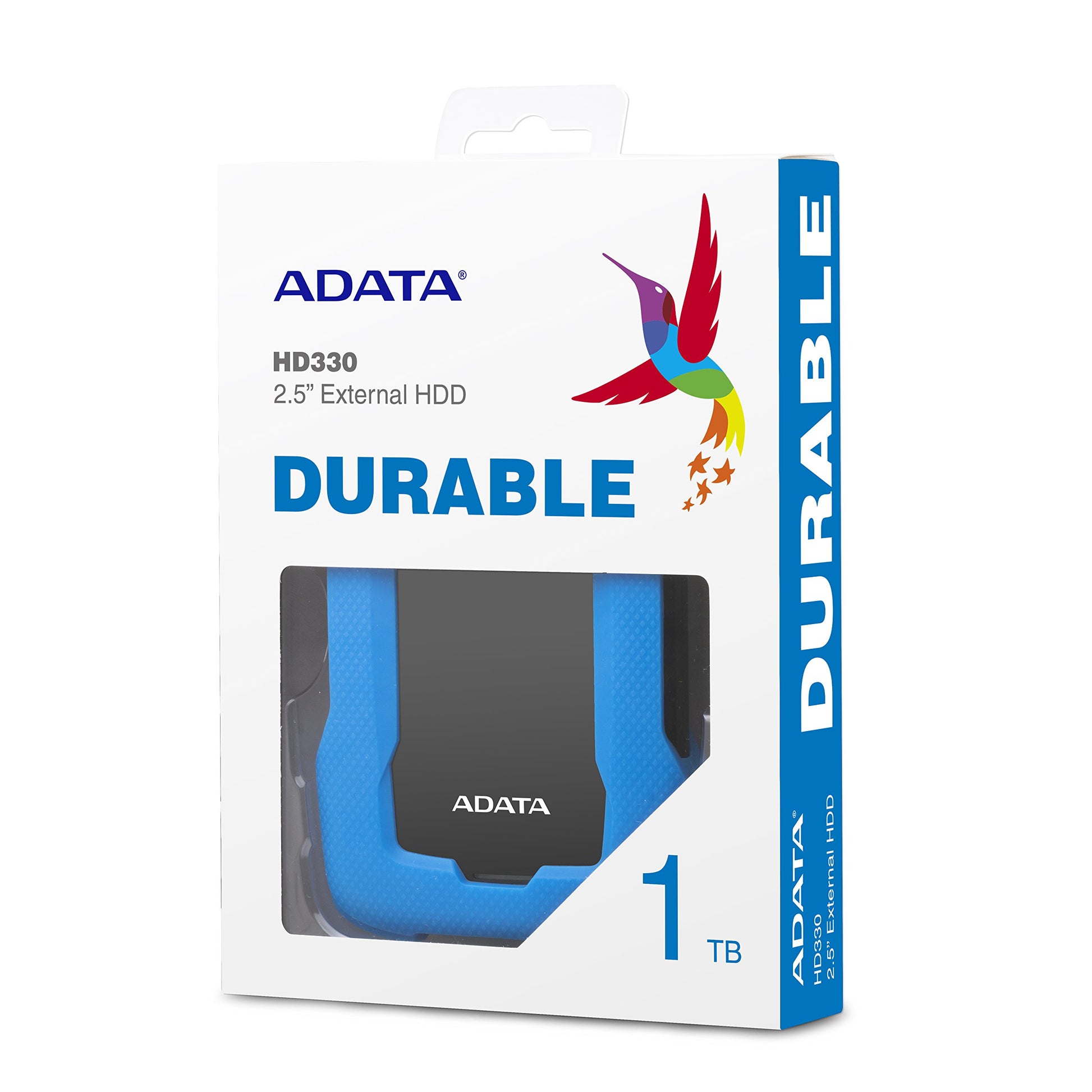 Disco Duro Externo ADATA Azul USB 3.1 Resistente al Polvo y Salpicaduras