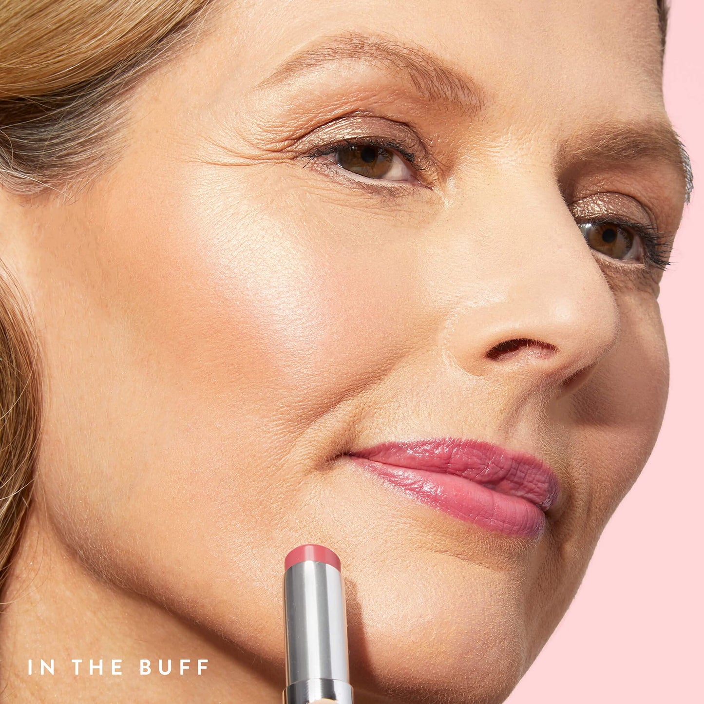 LAURA GELLER NEW YORK Bálsamo labial hidratante tintado Jelly Balm - In the Buff - Vitamina E hidratante - Acabado semibrillante