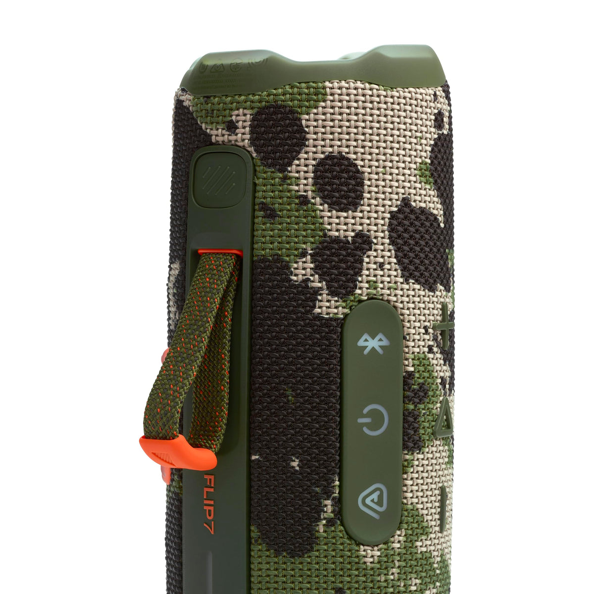 Altavoz Portátil JBL Flip 7 Squad Impermeable y a Prueba de Caídas con Sonido Bold Pro