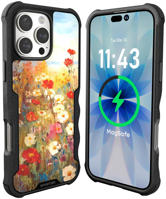 Carcasa Gripzilla Smartish magnética con Protector de Visualización para Celulares