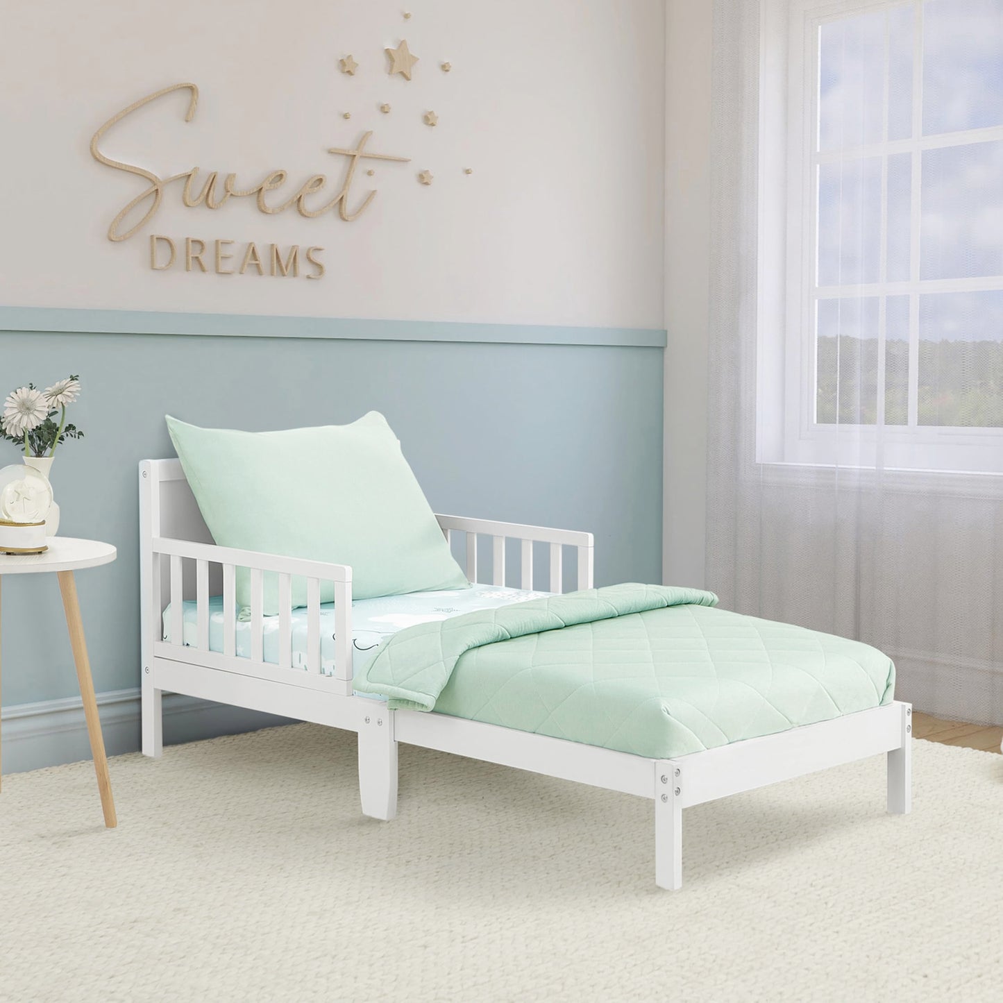 Evolur Dreamer - Juego de Ropa de Cama de 3 Piezas, súper Suave y Transpirable, Lavable a máquina, Incluye sábana Bajera, edredón y Funda de Almohada