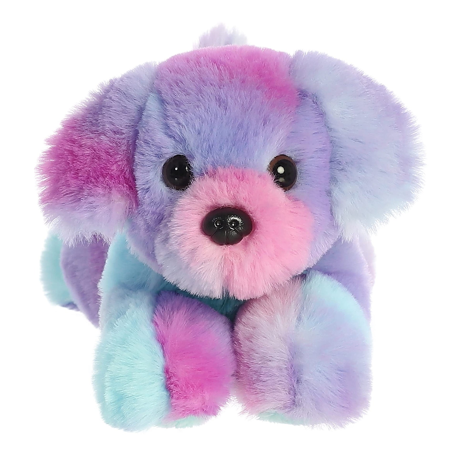 Aurora® Adorable Mini Flopsie™ Cachorro de Peluche - Facilidad juguetona - Compañeros atemporales - Arco Iris de 8 Pulgadas