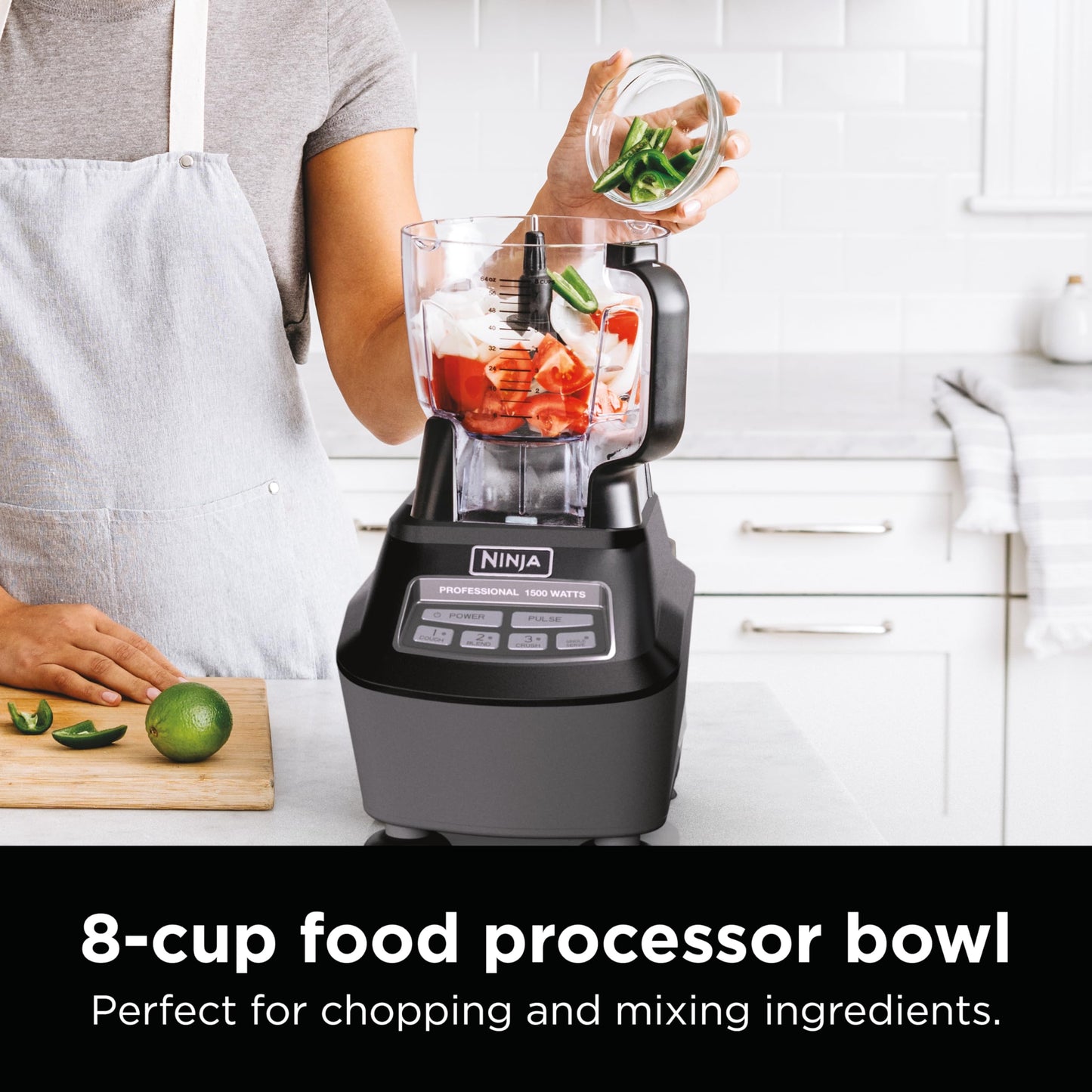 Sistema de Cocina 3 en 1 Ninja Licuadora XL y Personal más Procesador