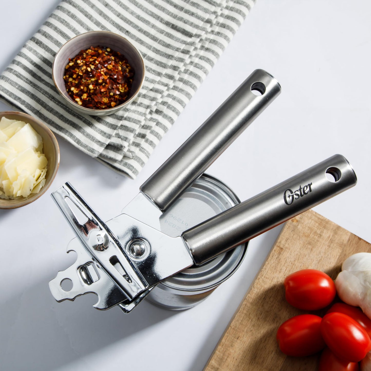 Abrelatas Oster Baldwyn Acero Inoxidable Multifunción