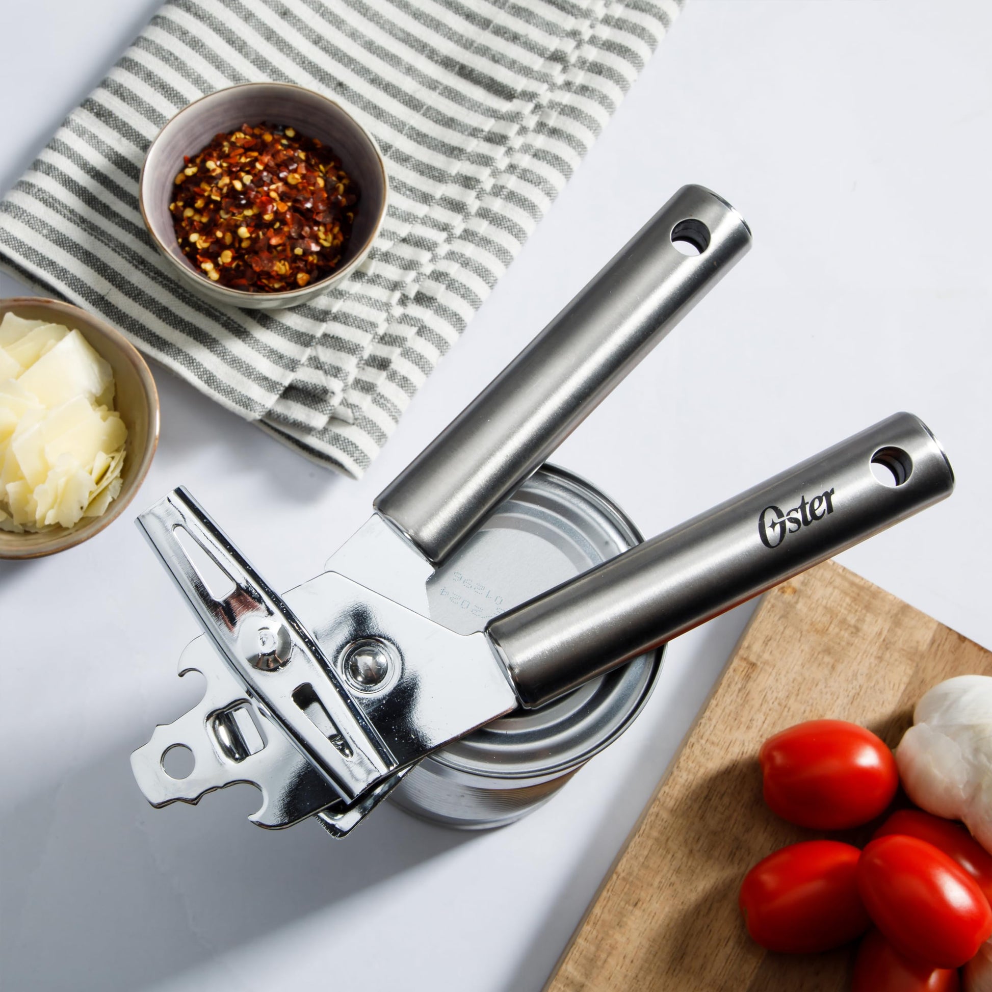 Abrelatas Oster Baldwyn Acero Inoxidable Multifunción