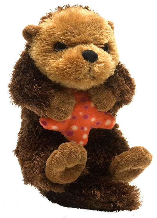 Peluche Nutria Marina Wild Republic Beige Hug'Ems 7" para Niños