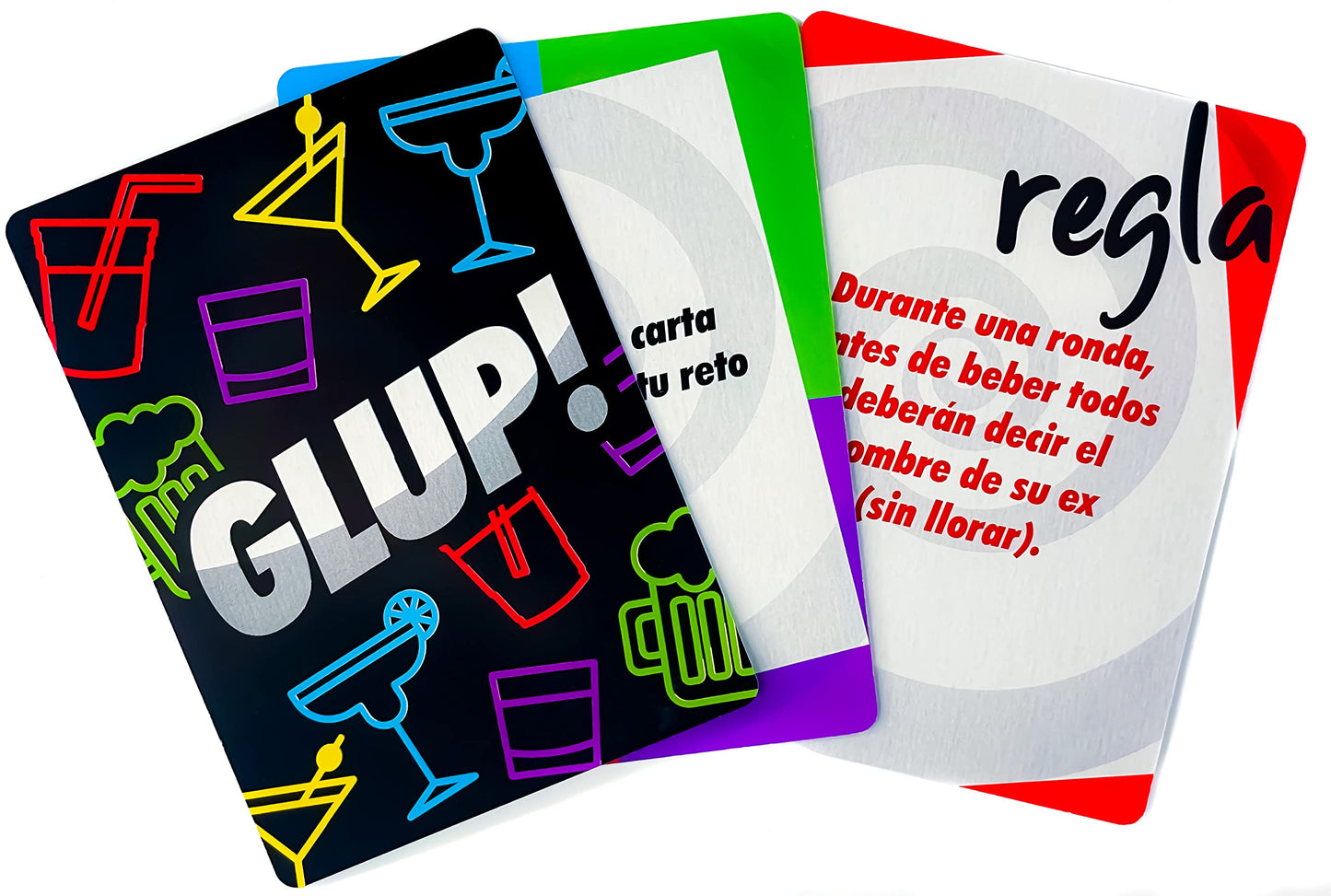 Beer Sports - Glup - El Juego para Beber de Cartas, con Yo Nunca Nunca (Drinking Game para Las Fiestas mas Divertidas