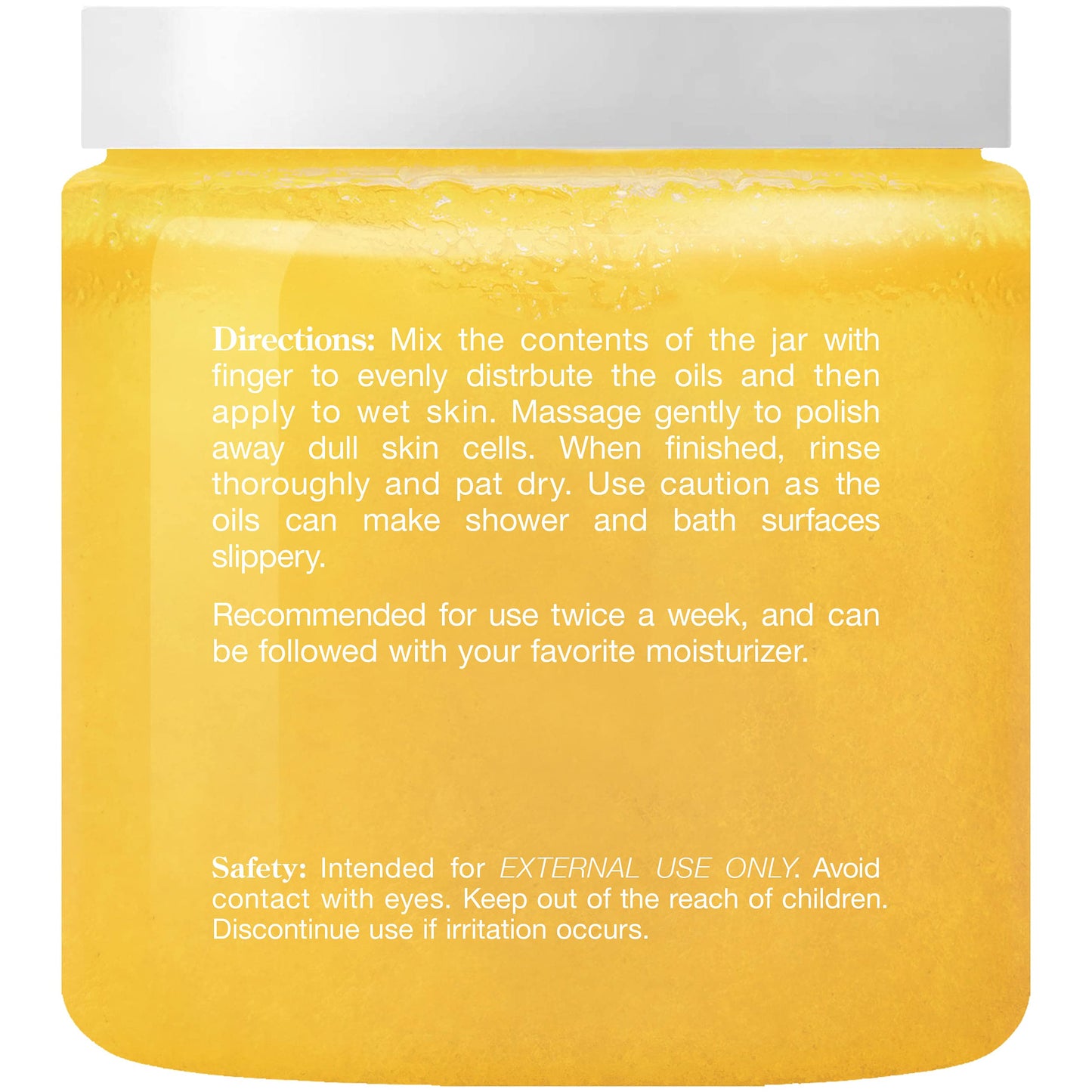 Majestic Pure Sweet Orange Body Scrub - Exfoliates, Moisturizes, and Nourishes Skin, 10 oz