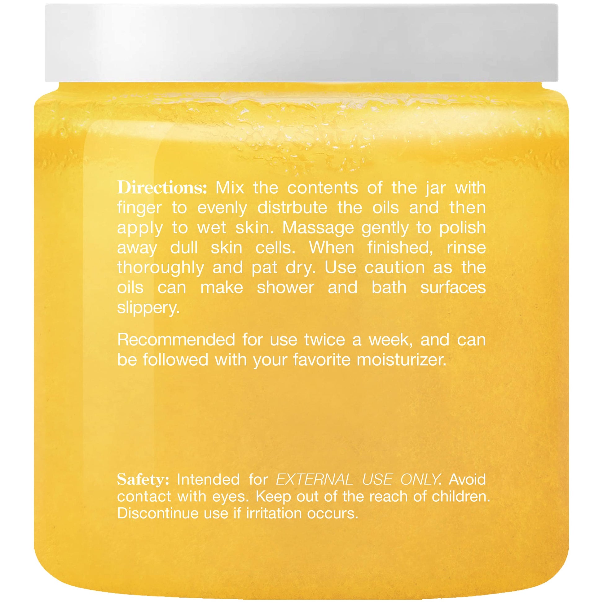 Majestic Pure Sweet Orange Body Scrub - Exfoliates, Moisturizes, and Nourishes Skin, 10 oz